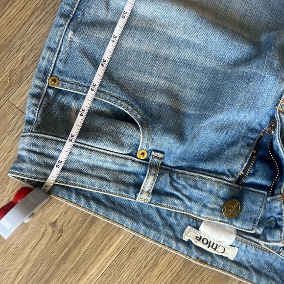 Chloe Low Rise Denim Pants 7EOP52-7E152 - Picture 4 of 6